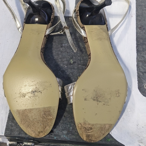 GUCCI size 9 GUCCISSIMA sandal - Picture 5 of 14